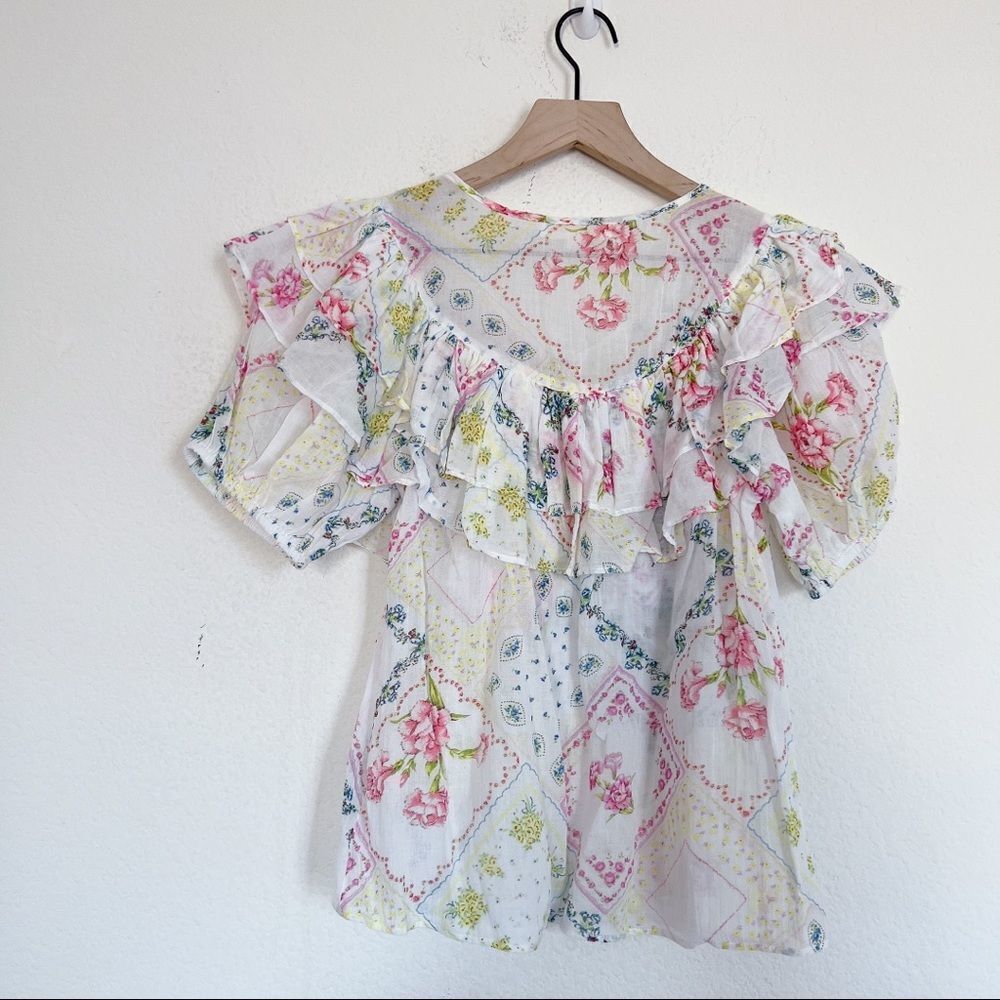 LOVESHACKFANCY Amora Top - Picture 9 of 11